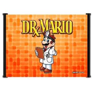  Dr. Mario Game Fabric Wall Scroll Poster (21x16) Inches 