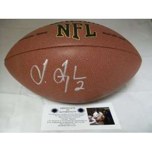  Tyrod Taylor Autographed Ravens Official Size NFL Football 