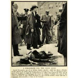  1933 Print Nichi Carroll Kenworthy Embassy Murder Japan 