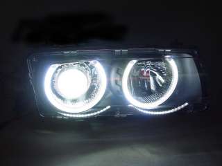 95 98 BMW E38 UHP LED ANGEL GLASS HEADLIGHT + XENON HID  