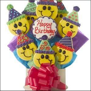  Party Hat Birthday 12 cookie bouq   Unique Gift Idea Toys 