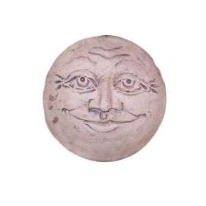   Made of Clay Abstract Collection Med. Moon Face Patio, Lawn & Garden