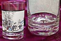 Arbys Collectible Currier & Ives DOF Glass 1978  
