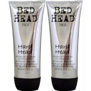    TIGI Bed Head Hard Head Mohawk Gel   3.4 Fl. Oz., 2 pk. Beauty