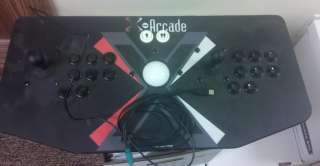 Arcade Tankstick/Joystiq + Trackball    Juego casero indestructible 