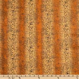 60 Wide Arctic Fleece Leopard Brown Fabric By The Yard 