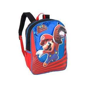   Sluggers Second Base 16 Inch Backpack   Red and Blue Toys & Games