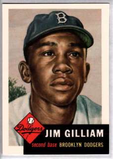 JIM GILLIAM 1953 Topps Archives #258  