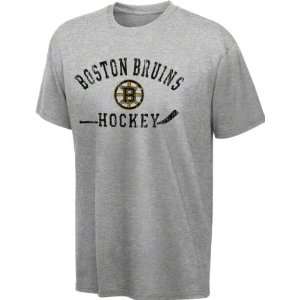  Boston Bruins Youth Grey Old Time Hockey Kramer T Shirt 