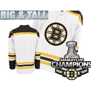 Big & Tall Gear   EDGE Boston Bruins Authentic NHL Jerseys BLANK AWAY 