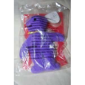 Ty Teenie Beanie   Grimace the Bear Purple Color From Happy Meals 25th 