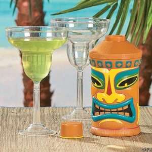  Tiki Head Cocktail Drink Shaker