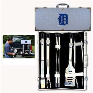  Detroit Tigers MLB Barbeque Utensil Set w/Case (8 Pc 