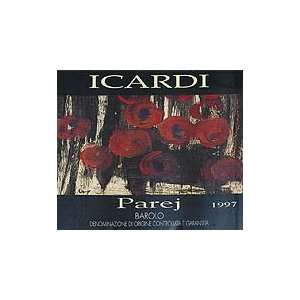  1997 Icardi Barolo Parej 750ml Grocery & Gourmet Food