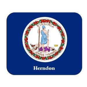  US State Flag   Herndon, Virginia (VA) Mouse Pad 