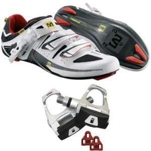  Mavic Avenir Road Shoe w/Wellgo W 40 Pedals 2012 Sports 