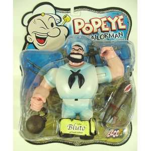   Bluto   Popeye the Sailorman Action Figure   Mezco Toys Toys & Games