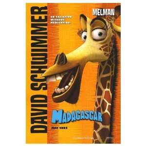 Madagascar Original Movie Poster, 27 x 40 (2005) 