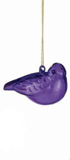   glass bird ornament is great to add a splash of color to your tree