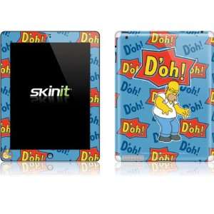  Skinit Homer DOH Vinyl Skin for Apple iPad 2