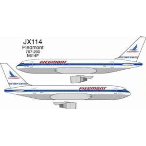    Jet X Piedmont Airlines B767 Model Airplane 