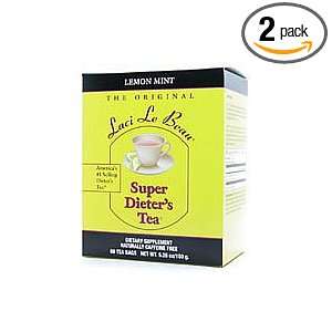  Super Diet Tea, Lemon Mint, 60 bag ( Multi Pack) Health 