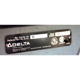 DELTA® Floor Type Drill Press MODEL 14 070  