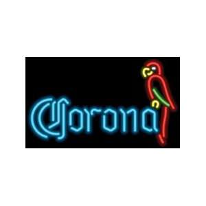  Corona Parrot Neon Sign 13 x 22