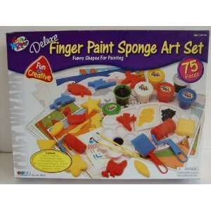  Deluxe Finger Paint Sponge Art Set Toys & Games