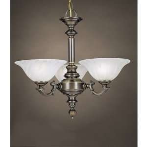  Norwell Lighting 5052 NU Tuscany Three Light Chandelier 