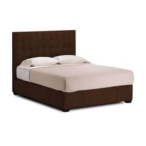   Fairfax Tall Bed, Queen, Tuscan Leather, Chocolate