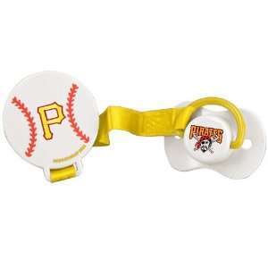  Pittsburgh Pirates Pacifier with Clip