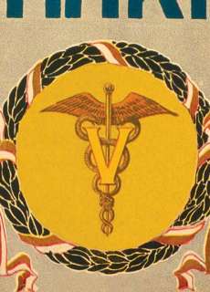 1919 Veterinary Corps   World War I Horse Poster 24x32  