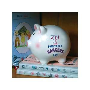  TEXAS RANGERS OFFICIAL 6x5 BORN TO BE PIGGY Toys 