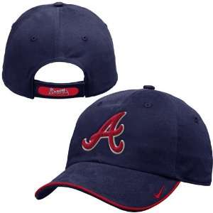  Nike Atlanta Braves Navy Turnstile Hat