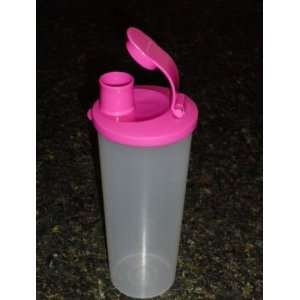   Tupperware TUMBLER Flip Pour SPOUT Water Juice Pink