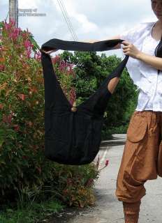 Reversible Two Tone Monks Shoulder Bag Fawn Brown Black  