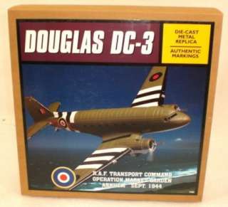 Ertl Die Cast Airplane Douglas DC 3   R.A.F. Transport  