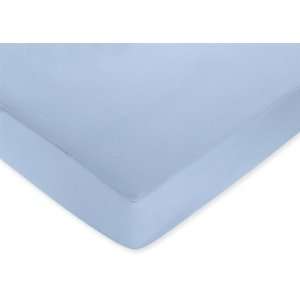   Sheet for Baby and Toddler Bedding Sets by JoJo   Solid Light Blue