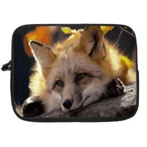  Baby Fox Close up Laptop Sleeve   Note Book sleeve   Apple 