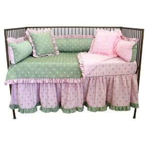  Bubble Gum Girls Crib Bedding Set Baby