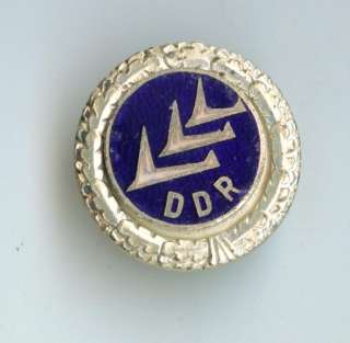 DDR sport pin badge of the German Aero Club enamel  