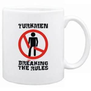  New  Turkmen Breaking The Rules  Turkmenistan Mug 