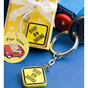   Baby Shower Favors  Baby on Board Keychain Favor (1   47 items) Baby