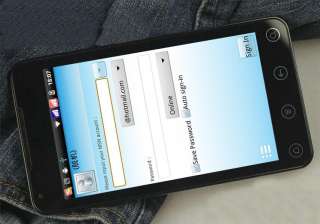   Slim Android 2.3 Dual SIM 3G Smartphone GPS Wifi Bluetooth MTK6573