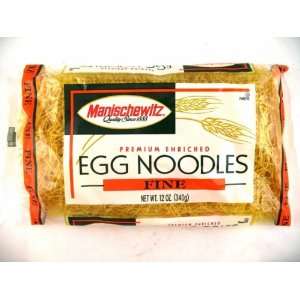 Manischewitz   Egg Noodles   Fine (12 oz.)   12 Pack  