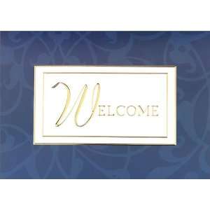  Gilded Welcome Card   100 Cards 