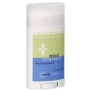 Earth Science Natural Deodorant, Mint Rosemary, 2.5 Ounces 