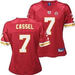 Matt Cassel Womens Replica Jersey   Kansas City Chiefs Jerseys (Red)