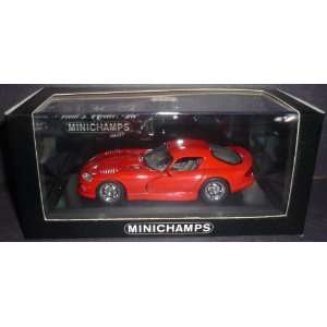  Dodge Viper GTS 1993 Red 1/43 Scale Diecast Model Toys 